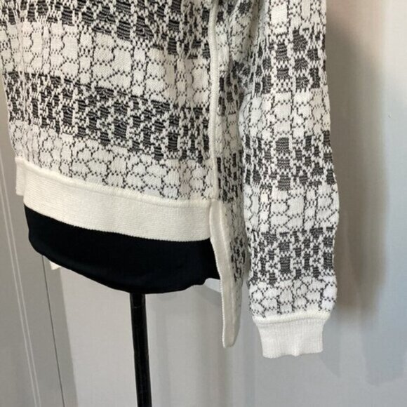 Derek Lam Sweater 10 Crosby High Low Strip ​​​​ - Picture 5 of 13